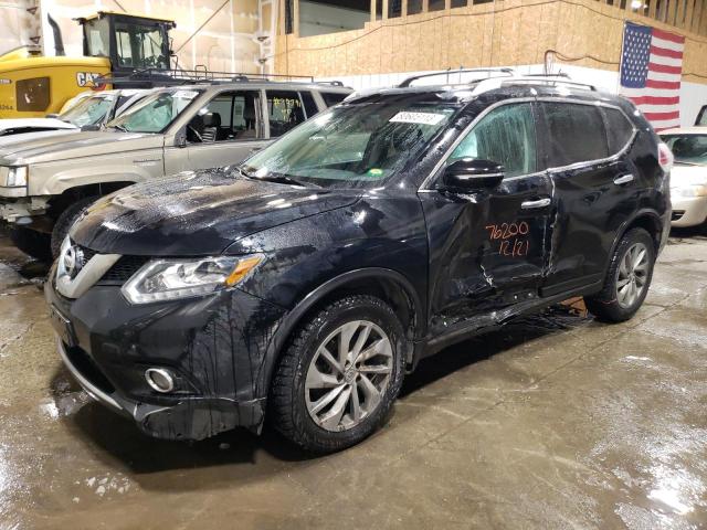 NISSAN ROGUE S 2015 with VIN 5N1AT2MVXFC828279 - Photo from auction
