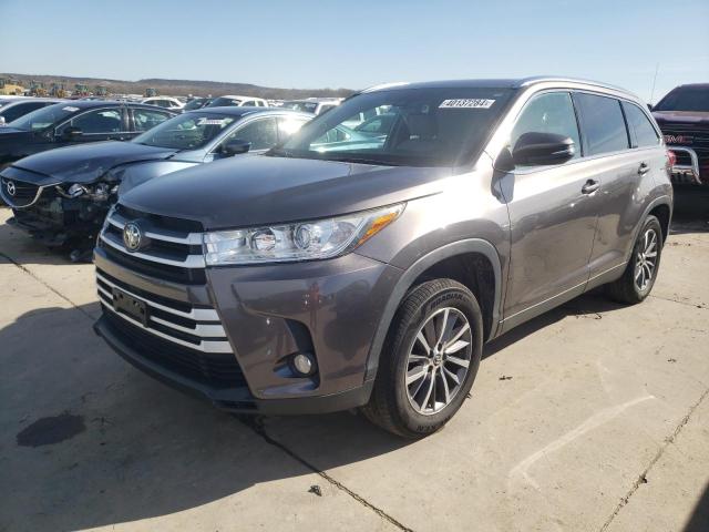 Photo 1 from auction – 2019 TOYOTA HIGHLANDER with VIN 5TDKZRFH4KS551161