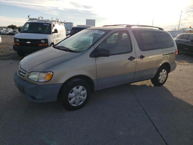 TOYOTA SIENNA CE 2002 with VIN 4T3ZF19C82U455394 - Photo from auction