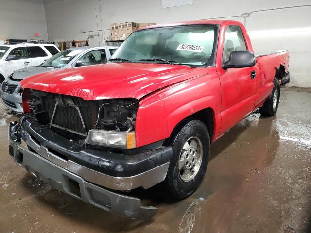 CHEVROLET SILVERADO 2004 with VIN 1GCEC14X84Z292721 - Photo from auction
