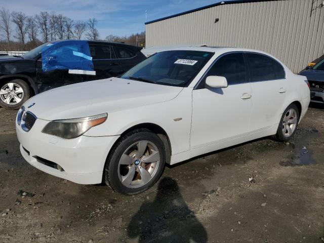 BMW 525 I 2007 with VIN WBANE53527CW61854 - Photo from auction