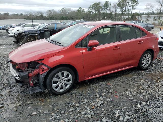 TOYOTA COROLLA LE 2020 with VIN JTDEPRAE7LJ033365 - Photo from auction