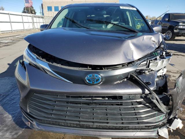 Photo 5 from auction – 2022 TOYOTA SIENNA LE with VIN 5TDKRKEC3NS080363