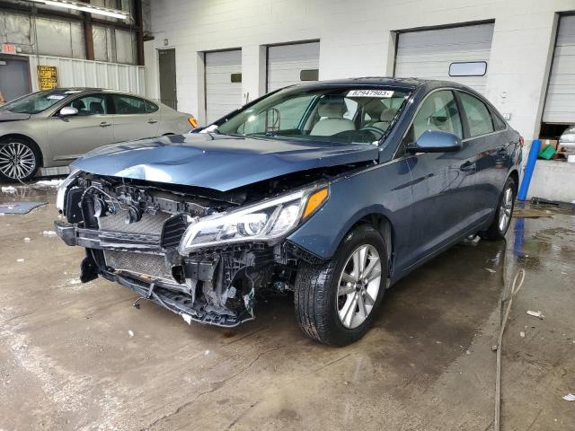 HYUNDAI SONATA SE 2016 with VIN 5NPE24AF7GH418191 - Photo from auction