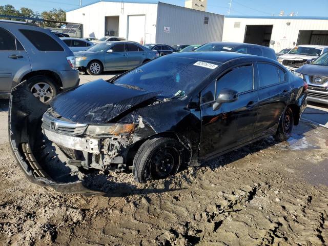 HONDA CIVIC LX 2012 with VIN 2HGFB2F58CH587150 - Photo from auction