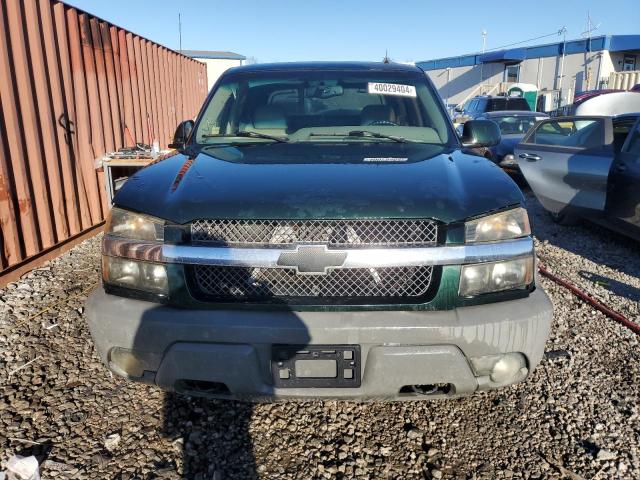 Photo 5 from auction – 2002 CHEVROLET AVALANCHE with VIN 3GNEC13T32G149498