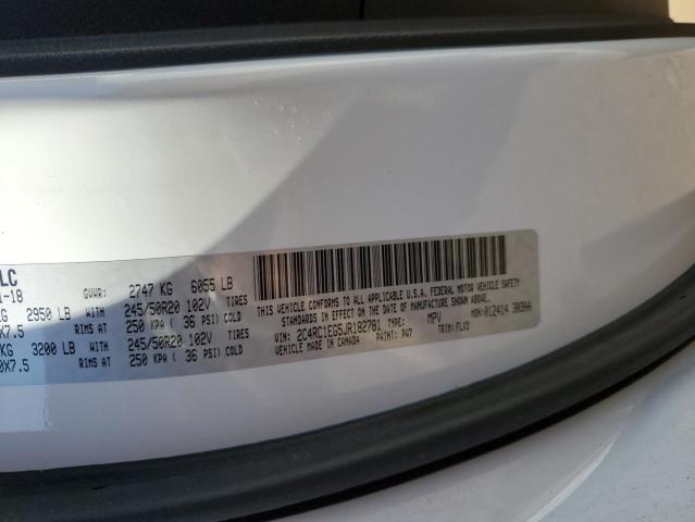 Photo 12 from auction – 2018 CHRYSLER PACIFICA T with VIN 2C4RC1EG5JR182781