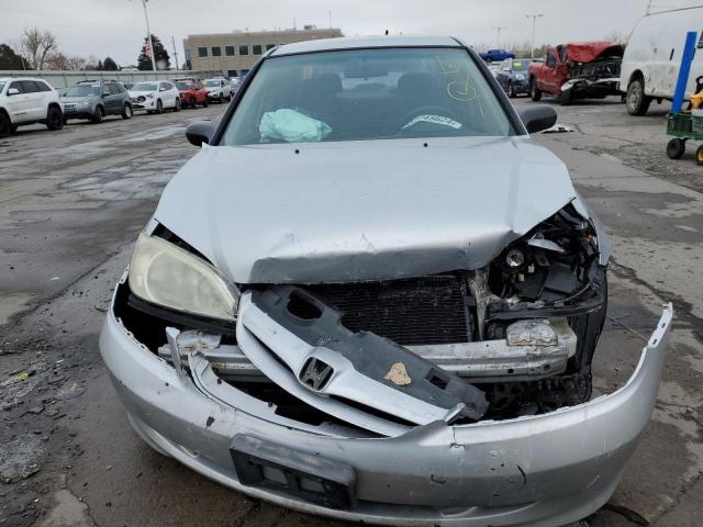 Photo 5 from auction – 2005 HONDA CIVIC LX with VIN 2HGES15535H589902