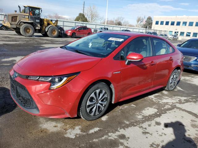 Photo 1 from auction – 2021 TOYOTA COROLLA LE with VIN JTDEAMDE5MJ004657