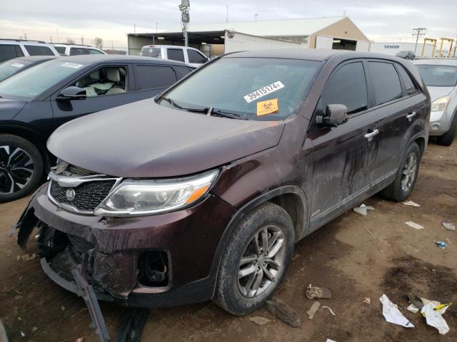 Photo 1 from auction – 2015 KIA SORENTO LX with VIN 5XYKTCA64FG624469