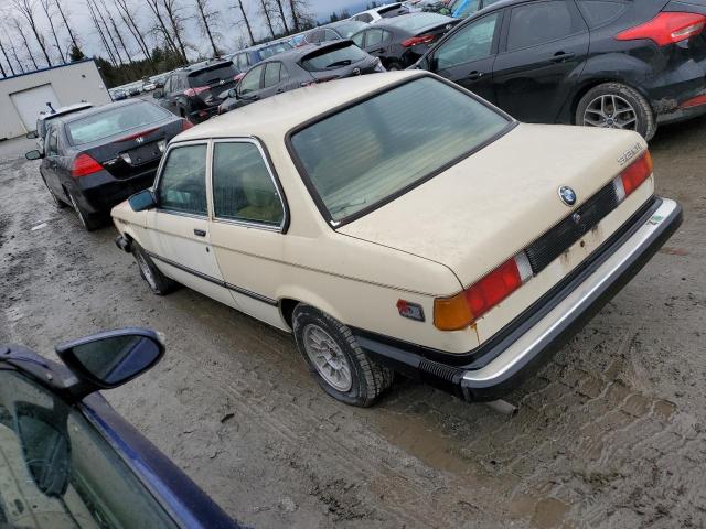 Photo 2 from auction – 1981 BMW 320 I with VIN WBAAG3307B8004268