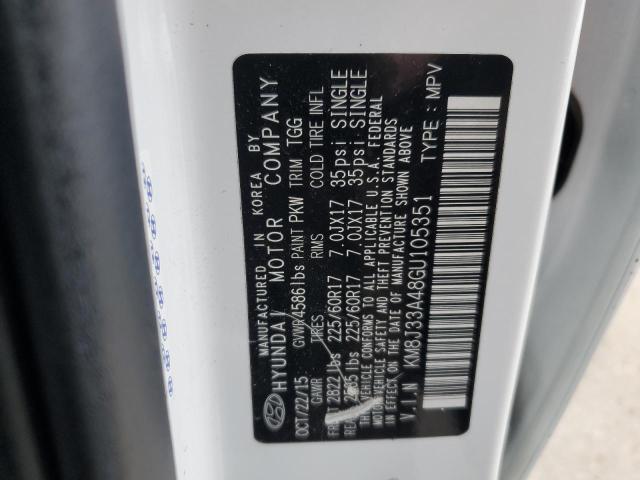 Photo 14 from auction – 2016 HYUNDAI TUCSON LIM with VIN KM8J33A48GU105351