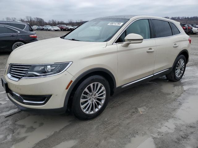 LINCOLN MKX SELECT 2016 with VIN 2LMPJ6KR6GBL30020 - Photo from auction