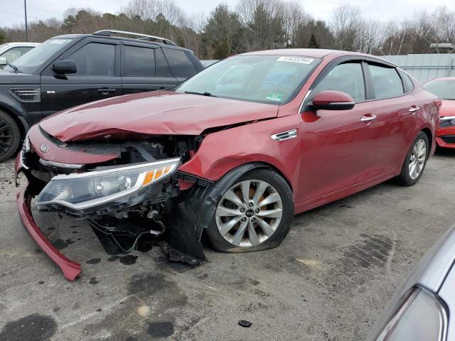 KIA OPTIMA LX 2018 with VIN 5XXGT4L30JG205997 - Photo from auction