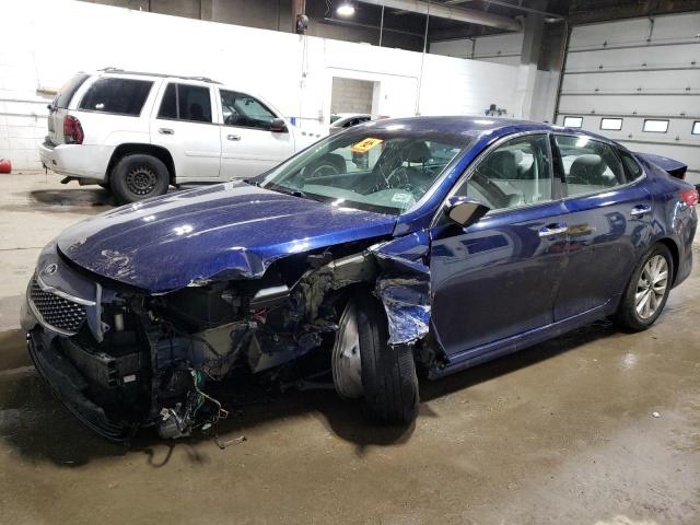 KIA OPTIMA EX 2016 with VIN 5XXGU4L3XGG035279 - Photo from auction