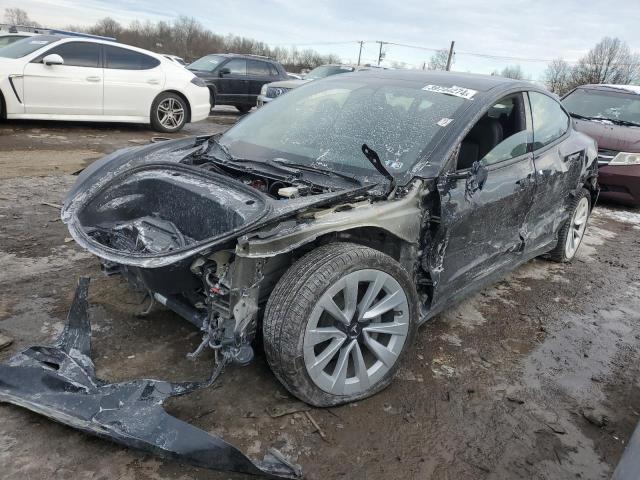 TESLA MODEL 3 2022 with VIN 5YJ3E1EB1NF186963 - Photo from auction