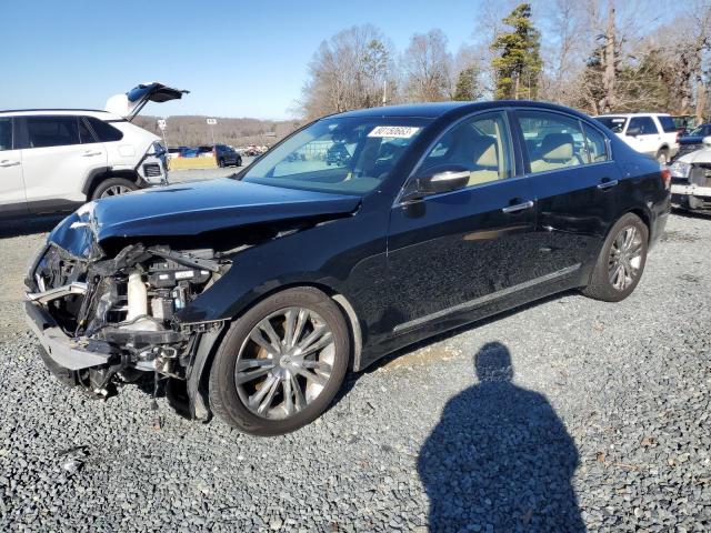 HYUNDAI GENESIS 4. 2011 with VIN KMHGC4DF7BU114287 - Photo from auction