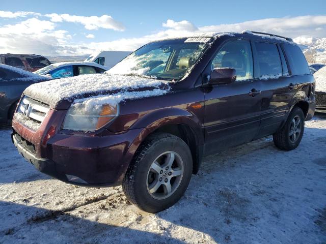 HONDA PILOT EXL 2008 with VIN 5FNYF18578B027362 - Photo from auction