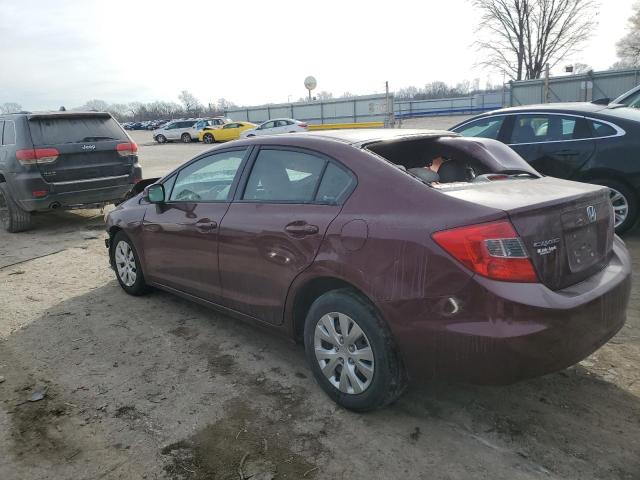 صورة رقم 2 من المزاد - 2012 HONDA CIVIC LX مع VIN 2HGFB2F51CH596384