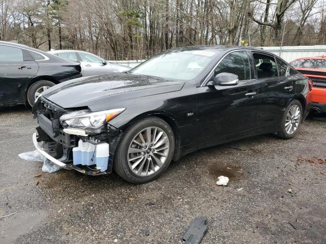 INFINITI Q50 LUXE 2018 with VIN JN1EV7AP2JM366065 - Photo from auction