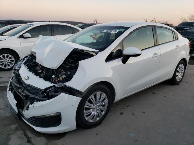 KIA RIO LX 2016 con VIN KNADM4A33G6550139 - Foto de la subasta