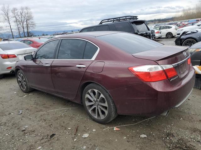 Photo 2 from auction – 2014 HONDA ACCORD SPO with VIN 1HGCR2F54EA208693