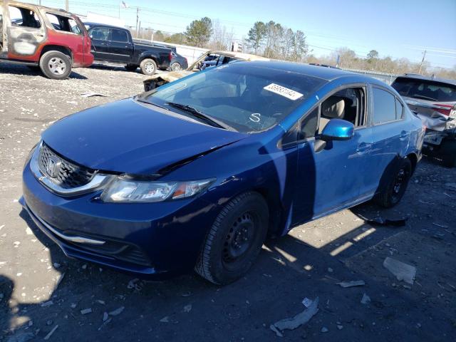 HONDA CIVIC LX 2013 with VIN 2HGFB2F51DH559076 - Photo from auction