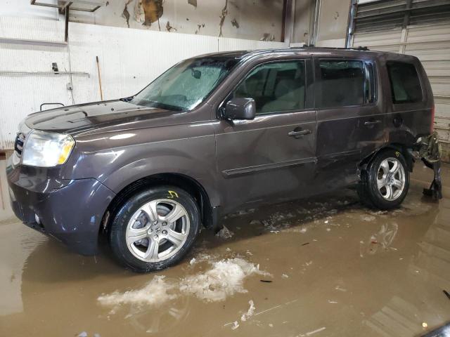 HONDA PILOT EXLN 2012 with VIN 5FNYF4H70CB005618 - Photo from auction