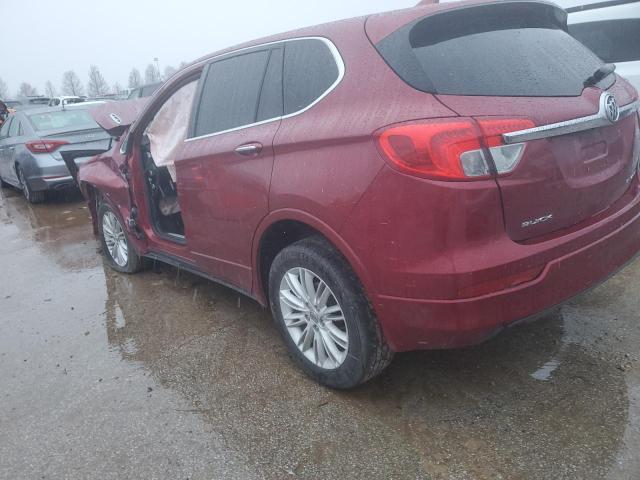 Photo 2 from auction – 2017 BUICK ENVISION P with VIN LRBFXASA0HD239455