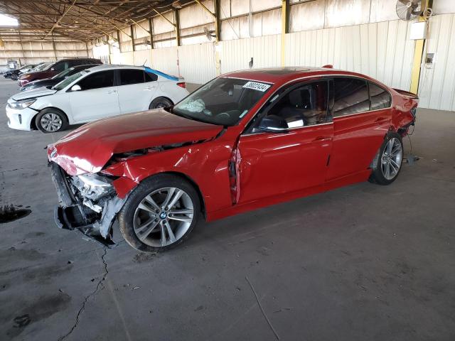 BMW 328 I 2015 with VIN WBA3A5G5XFNS82519 - Photo from auction