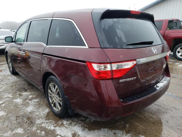 Photo 2 from auction – 2011 HONDA ODYSSEY EX with VIN 5FNRL5H49BB078624