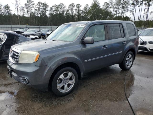 HONDA PILOT EXL 2012 with VIN 5FNYF3H69CB025173 - Photo from auction