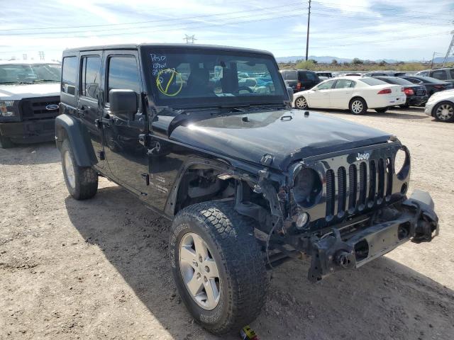Photo 4 from auction – 2014 JEEP WRANGLER U with VIN 1C4BJWDG5EL187614