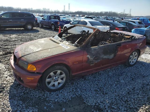 BMW 323 CI 2000 with VIN WBABR3349YEG02358 - Photo from auction