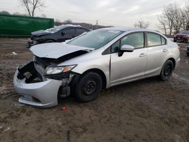 HONDA CIVIC LX 2014 with VIN 2HGFB2F57EH556989 - Photo from auction