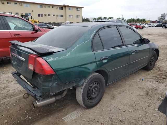 Photo 3 from auction – 2001 HONDA CIVIC DX with VIN 2HGES162X1H545233