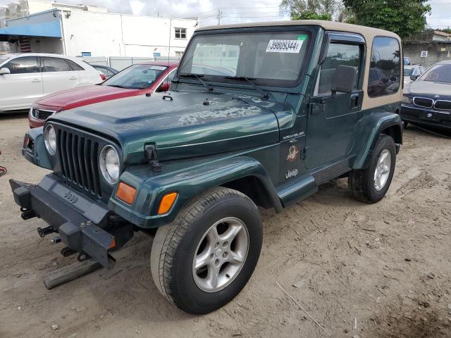 JEEP WRANGLER / 2001 with VIN 1J4FA59S61P336828 - Photo from auction