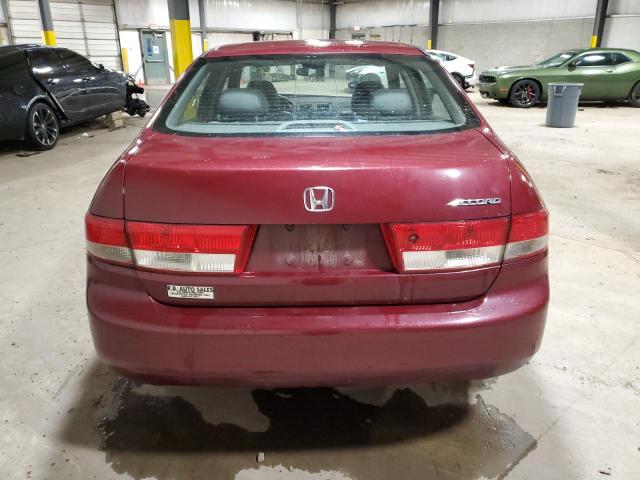 Photo 6 from auction – 2003 HONDA ACCORD EX with VIN 1HGCM56633A044570