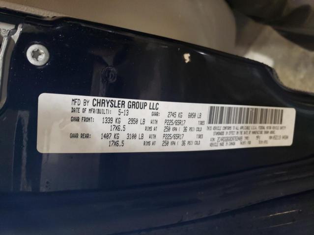 Photo 14 from auction – 2013 DODGE GRAND CARA with VIN 2C4RDGBG8DR763409