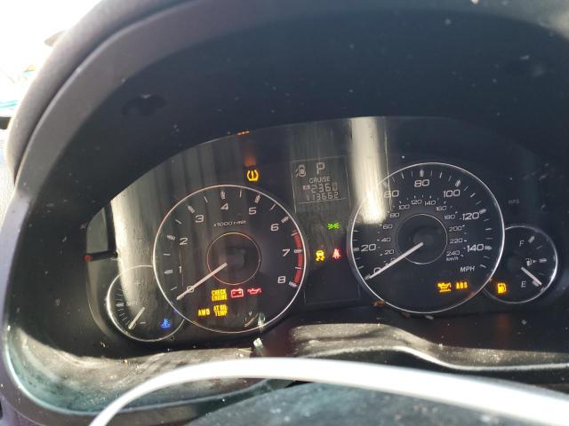 Photo 9 from auction – 2012 SUBARU LEGACY 2.5 with VIN 4S3BMBA60C3006976