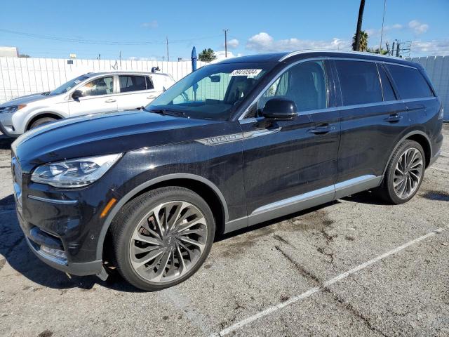 LINCOLN AVIATOR RE 2021 with VIN 5LM5J7WC8MGL09458 - Photo from auction