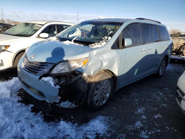TOYOTA SIENNA XLE 2015 with VIN 5TDDK3DC5FS119489 - Photo from auction