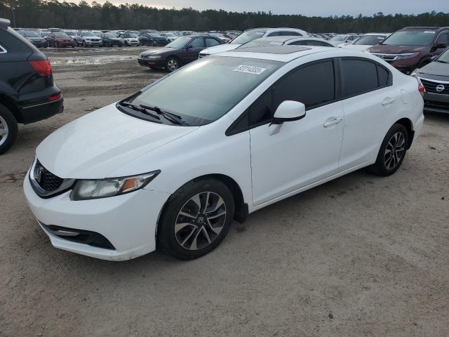 HONDA CIVIC EX 2013 with VIN 19XFB2F89DE044637 - Photo from auction
