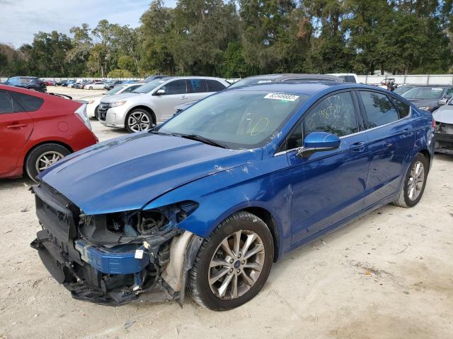 FORD FUSION SE 2017 with VIN 3FA6P0HDXHR137509 - Photo from auction