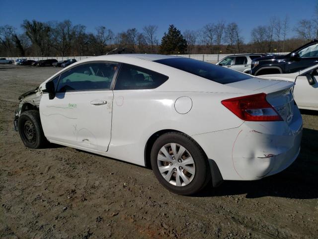 Photo 2 from auction – 2012 HONDA CIVIC LX with VIN 2HGFG3B57CH554816