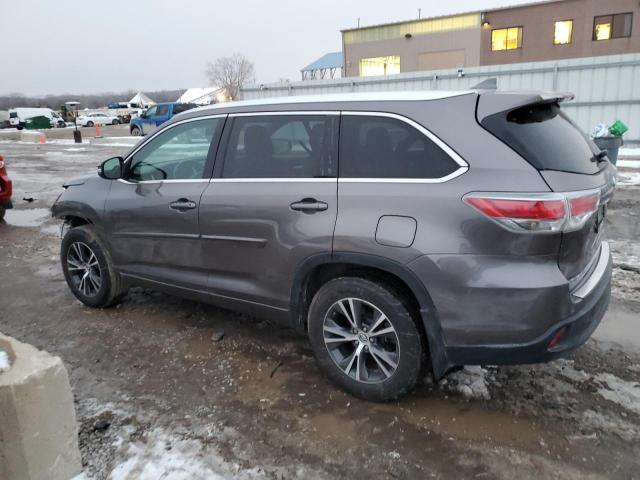 Photo 2 from auction – 2016 TOYOTA HIGHLANDER with VIN 5TDJKRFH5GS263527