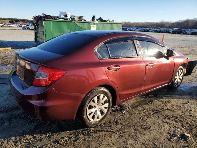 Photo 3 from auction – 2012 HONDA CIVIC LX with VIN 19XFB2F58CE078945