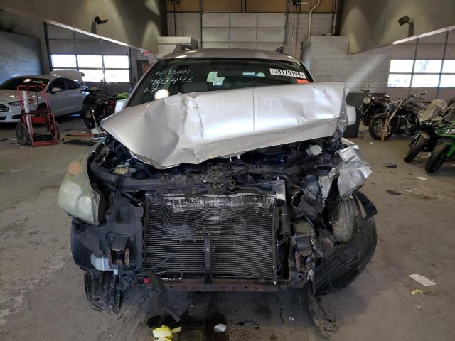 Photo 5 from auction – 2005 NISSAN QUEST S with VIN 5N1BV28U95N120107