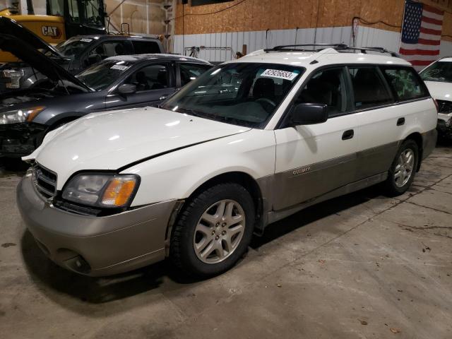 SUBARU LEGACY 2000 with VIN 4S3BH6755Y7638110 - Photo from auction