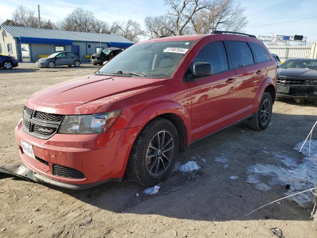DODGE JOURNEY SE 2018 with VIN 3C4PDCAB7JT497041 - Photo from auction